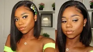 90's Inspired Bob Cut With Snap Clips | WowAfrican | Chev B.