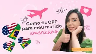Como fazer cpf para americano | gringo | Visto CR1