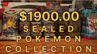 MY $1900 SEALED POKEMON COLLECTION (UPDATED)
