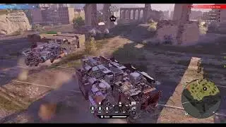 ►( BAAM🔥KTM8) Crossout 🔥Gameplay Clan War ► With  Porcupine Part 406