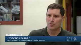 An expert on pandemics is urging people take COVID-19 seriously