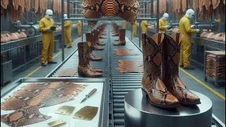 How made Python skin bot in factory process  