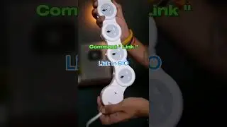 KL-TECH 8+1 Extension Board Cord Power Strip with 3 meter Cable Universal Socket 6 Amp (White) 6 Pin