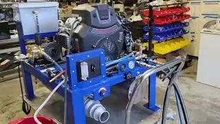 Blue Baron Economy 36 with Working Pressure of 2000 psi Plus a Versatile Cleaning Machine