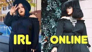 Indie plus-size brand try-on (Zelie For She)