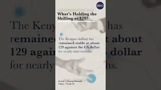 What&rsquo;s keeping the shilling at 129 to the dollar for nine months?