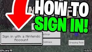 Как войти в Minecraft Nintendo Switch Edition! (2025) &mdash; Minecraft Bedrock