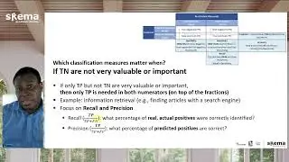 Precision and Recall, Specificity and Sensitivity: which classification measures matter when?
