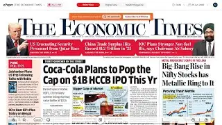 15 January 2026 | The Economic Times Newspaper | Daily Finance & Business News Analysis