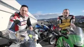 Kawasaki ZX-10R takes on rivals