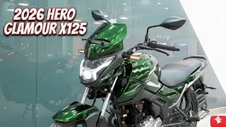 2026 Hero Glamour X125 Launched! 💥 New Mileage King with Premium Look &ndash; Shocked Everyone!