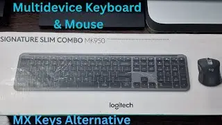 Logitech MK950 Signature Slim Wireless Keyboard and Mouse Combo Unboxing #logitech #logitechmk950