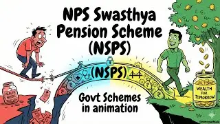 NPS Swasthya Pension Scheme Explained | New PFRDA Health Rules  | Govt schemes in ANIMATION