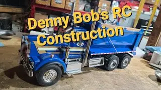 My 1/14 Tamiya King Hauler Kenworth Hydraulic RC Dump Truck Video #6 Finishing Touches