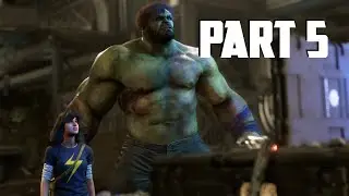 Napalm Plays: Marvel's Avengers (PS4) - PART 5 - The SHIELD Bunker