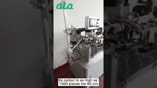 QLQ-DSMM Nylon zipper double sliders mounting machine #slidermachine #zippermachine