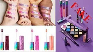Тестирование поддельного блеска для губ Fenty Beauty Galaxy Cosmic