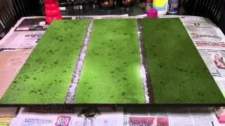 Flocking Terrain - Spray Glue Vs PVA (Pt2)