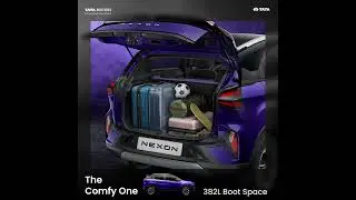 Tata Nexon | 382L Boot space
