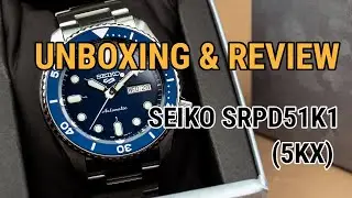 Распаковка и обзор: Seiko 5 Sports Line SRPD51K1 (5KX)
