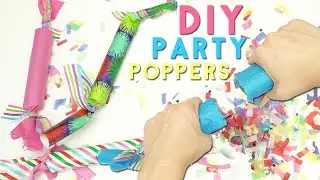 DIY Party Poppers for New Years Gifts! Crafts for Beginners
