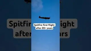 Spitfire Saturday with the first flight in 85 years of Spitfire IX BS548. Video: @carlillphotography