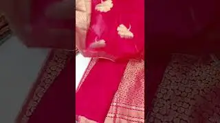Soft viscose creap silk banarasi suit full party wear Saran Mustafabad 9306285715