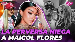 LA PERVERSA NIEGA TOTALMENTE QUE SOSTUVO RELACIÓN AMOROSA CON MAICOL FLORES