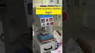 How to make silicon heat transfer printing label on garments #adidas