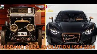 Hispano Suiza Evolution 1904 &agrave; 2024