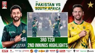2nd Innings Highlights | Pakistan vs South Africa T20I Series | 3rd T20I | PCB | M2R1U