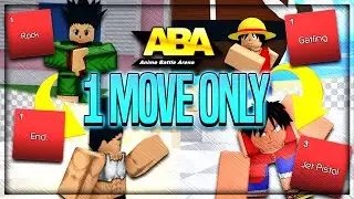 ABA But With Only 1 Move | Anime Battle Arena