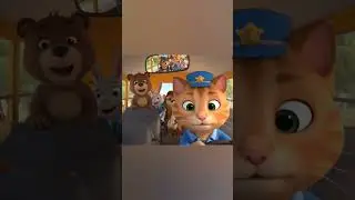 Cat 😺 driving school bus 🚌 🎒.#cats#bus#ai#ytshorts#instagram.