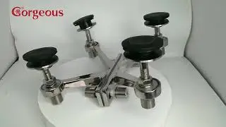 stainless steel curtain wall system glass connector bracket hardware spider glass accessories fittin