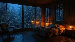 Cozy Rain Sounds For Sleeping - 99% Instantly Fall Asleep With Rain Sound At Night
