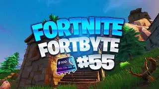 Fortnite Fortbyte #55 Location! - Found Within Haunted Hills!