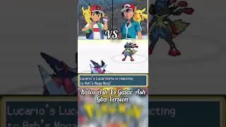 Kalos Ash Vs Galar Ash (Gba Version) #viral #pokemon #pokemongbaromhack #pokemongbaromhack2023
