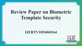 Review Paper on Biometric Template Security
