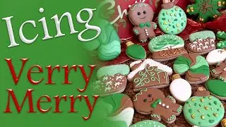 Cookie Decorating w/ UNobnxious Xmas Music! | Verry Merry
