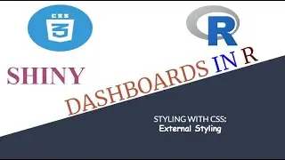 16.0 Styling Shiny Dashboards - External CSS 2023