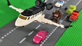 Lego Cars 2 : Spy Jet Escape Stop-Motion