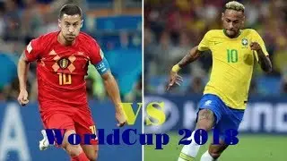 Eden Hazard vs Neymar Jr - World cup 2018 - Skills vs Goals