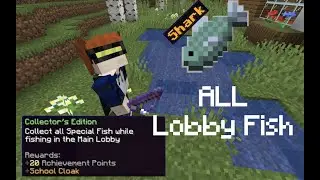 Catching ALL Hypixel Lobby Fish (+Potato Gadget)
