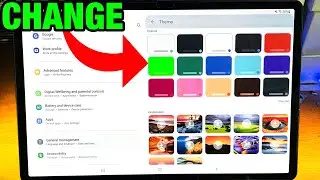 Как изменить обои или тему клавиатуры на Galaxy Tab S8 / S8 Plus / S8 Ultra