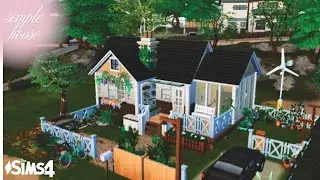 Simple House for Young Couple II The sims 4 : SpeedBuild