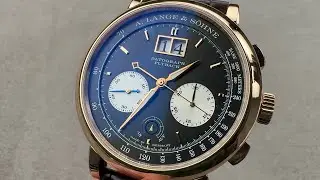 A. Lange & Sohne Datograph Up Down 405.031 Rose Gold Hands-On Review & Features Overview