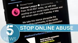 Sports clubs and players boycott social media over online abuse | 5 News