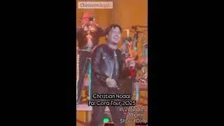#christiannodal un pequeño resumen de concierto en Miami