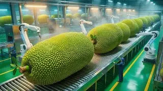 Secrets Revealed: Inside a Jackfruit Chips Factory - How They Make the Perfect Crunch