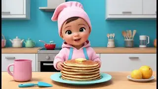 Flipping Pancakes Fun 🥞👶 | Kids&rsquo; Cooking & Learning Challenge Song